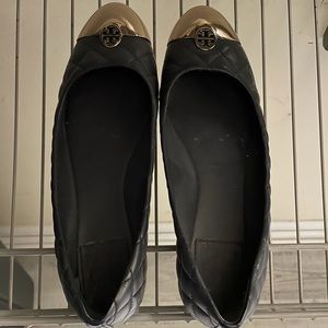 Navy Tory Burch Flats